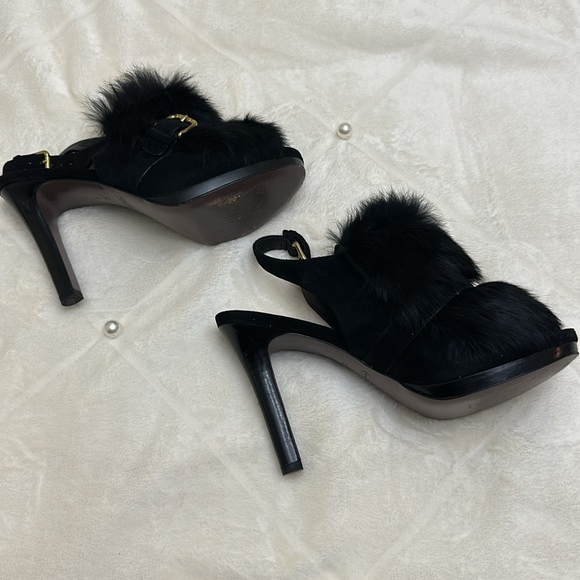 Coach BEA Silky Suede/Rabbit - Picture 4 of 6